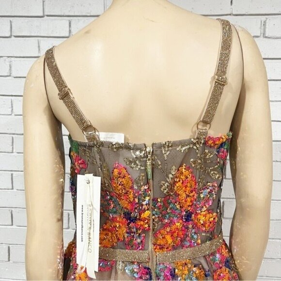 Bronx and Banco Women’s Mademoiselle Embellished Minidress - Size XL - Picture 7 of 9